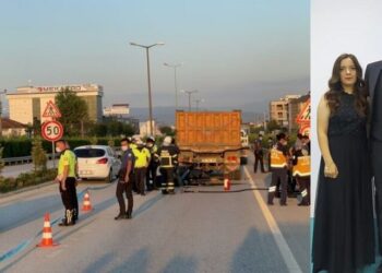 Saatler önce nikah kıyan çiftin acı sonu