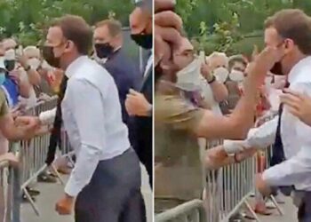 Macron’a tokat atan Damien Tarel’den açıklama