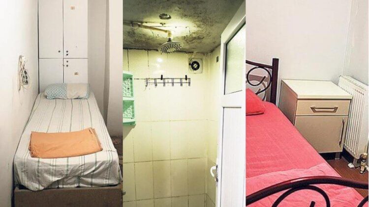 Öğrenci gibi dolaştı, yaşadıklarına ve mezar gibi oda için istenen fiyata inanamadı