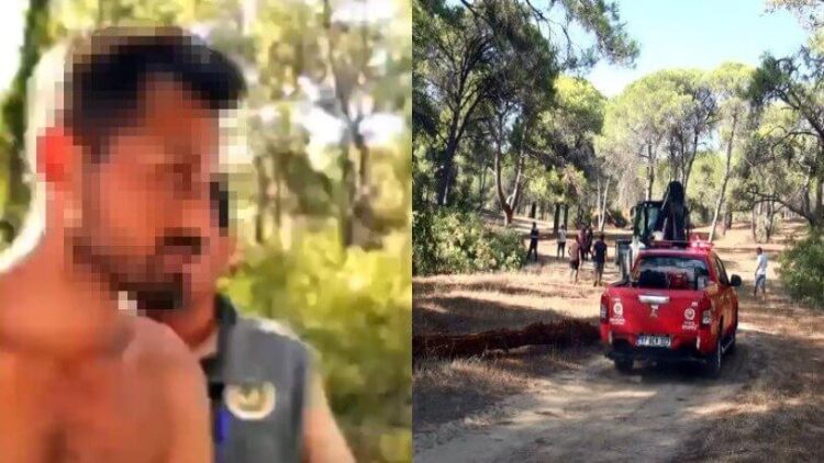 Manavgat’ta ormanı yakmaya çalışan kişi yakalandı