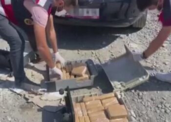 Solunum cihazında 65 kilo eroin çıktı
