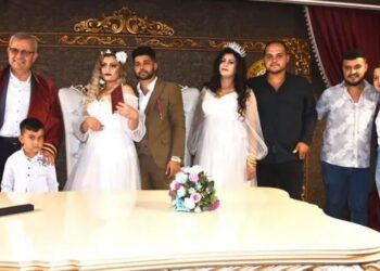 Gelin damadın şahidi yine gelin ve damat oldu