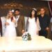 Gelin damadın şahidi yine gelin ve damat oldu