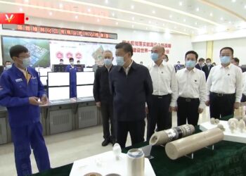 Xi Jinping, Yulin kentinde incelemelerde bulundu