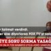 Toplantıya alınmayan FOX TV muhabirinin yaşadıkları kamerada