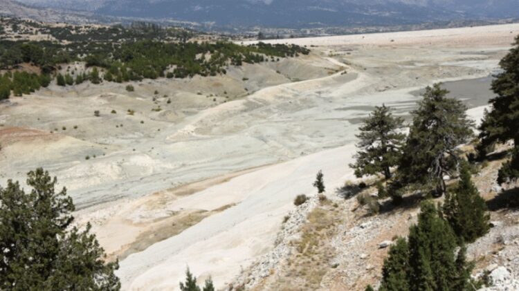 Çayboğazı Barajı, kırmızı alarm veriyor