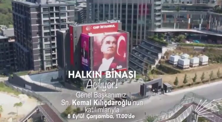 CHP İstanbul yeni il binasını Kılıçdaroğlu açacak