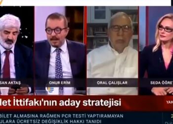 NTV’de ilginç anlar: Canlı yayında uyuyakaldı