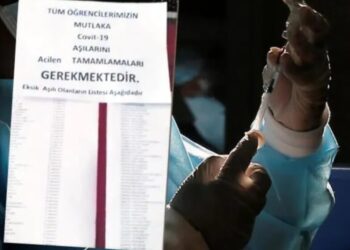 Üniversitede aşı olmayan öğrencileri ifşa ettiler