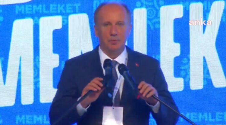 Muharrem İnce, emekli maaşından bağış yaptı