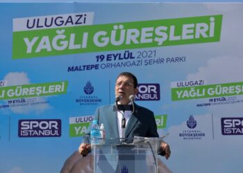 İmamoğlu: Bu alanı güreş sporunun canlandığı bir meydan yapacağız