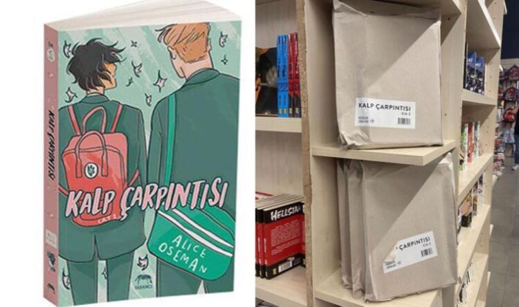 Ana karakteri eşcinsel kitaba sansürlü satış