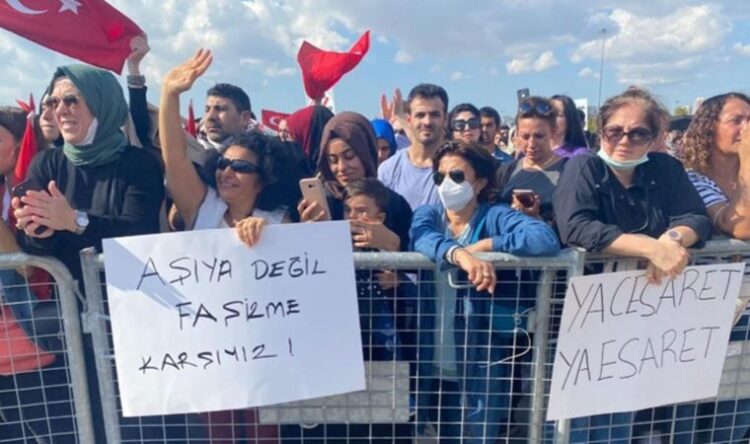 AKP, ‘aşı karşıtı’ mitingi Gezi’ye bağladı