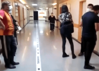 PCR test odası ile Covid-19 gözlem odası yan yana