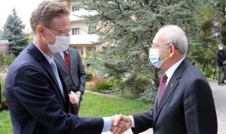 Kılıçdaroğlu, AB’ye üye devletlerinin büyükelçileriyle görüştü
