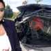 Hande Fırat trafik kazası geçirdi