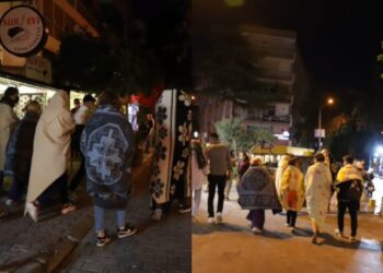Öğrenciler battaniye ile yürüdü: Barınamıyoruz