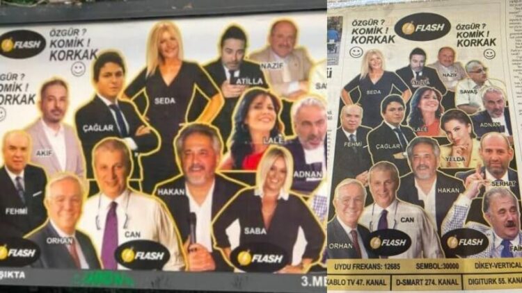 İki isim anlaşamadı: Flash TV’nin afişi değişti