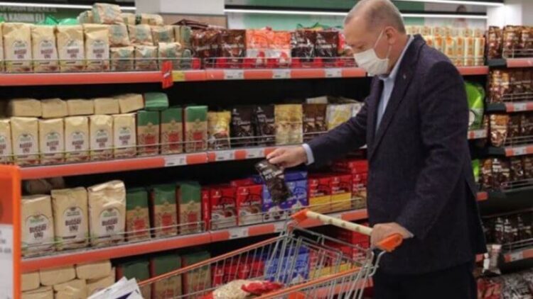 Erdoğan’a market tepkisi: Zaten gidiyor, önerimiz reklamcılığa başlaması!