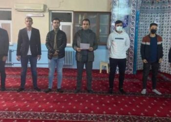 TÜGVA camide basın açıklaması yaptı