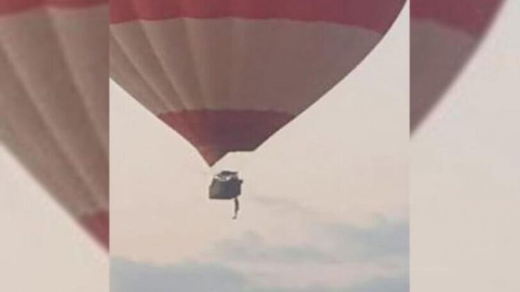 Balondan düşen genç hayatını kaybetti!