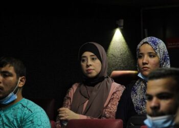 Mobil sinema, Gazze sakinlerine büyük ekranda film izleme olanağı sağlıyor