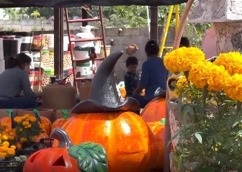 Ölüler Günü için hazırlanıyorlar