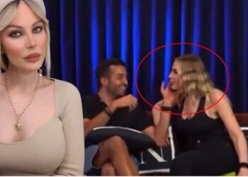 Hande Sarıoğlu partnerine ayaklarını yıkattı, krem sürdürdü