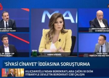 tv100 stüdyosunda gerginlik: Tartışma programa damgasını vurdu