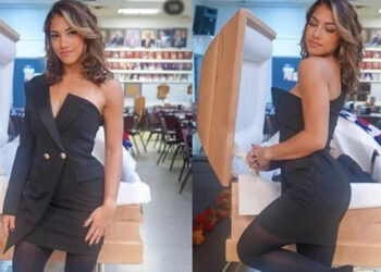 Babasının tabutu önünde ‘seksi’ pozlar veren kadın konuştu
