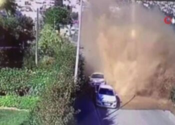 Ana su hattı bomba gibi patladı