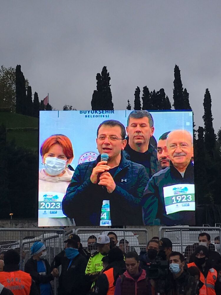 İstanbul Maratonu’nda Akşener ve Kılıçdaroğlu ayrıntısı