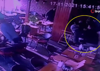 Düzce’deki depremde panikleyen kadın korkudan bayıldı