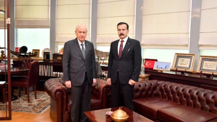 Suç örgütü lideri Kürşat Yılmaz’dan Devlet Bahçeli’ye ziyaret