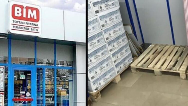 BİM, bu görüntülerden sonra açıklama yaptı: Zorlanıyoruz!