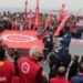Asgari ücret için bir günlük grev çağrısı