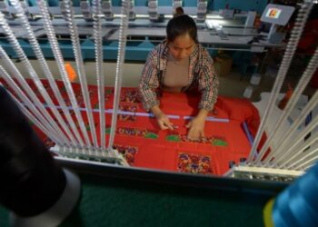 Geleneksel at kuyruğu nakışçıları hünerlerini sergiliyor