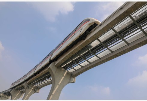 Çin’in Wuhu kentinde monoray hattı açıldı