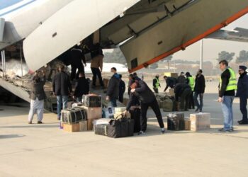Rusya’nın insani yardımlarının ilk partisi Afganistan’a ulaştı