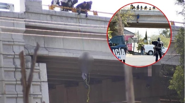 9’u üst geçide asılı 10 ceset bulundu