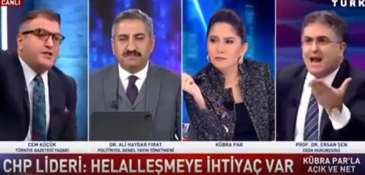 Ersan Şen ile Cem Küçük canlı yayında birbirine girdi!