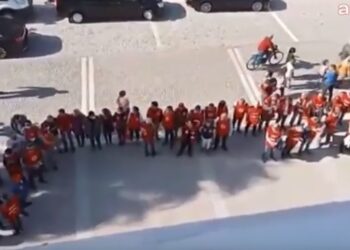 İşçilerden Süleyman Soylu’ya protesto