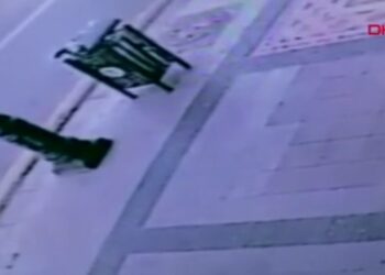 İşte Malatya’daki binanın çöktüğü anlar