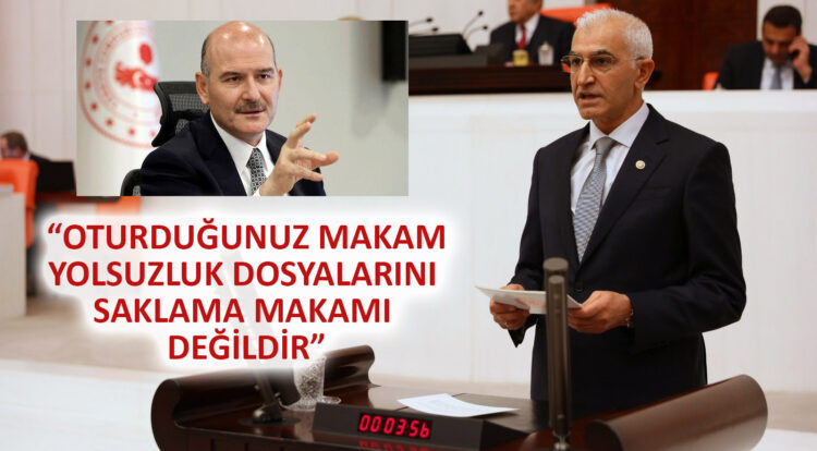 CHP’li Kılınç’tan Soylu’ya: Oturduğunuz makam, yolsuzluk dosyalarını saklama makamı değildir