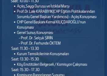 CHP’nin “İktidar İçin Eğitim Toplantıları” sonuçlandı