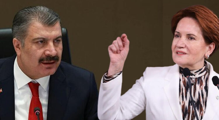 Bakan Fahrettin Koca’dan, Meral Akşener Covid-19 yanıtı