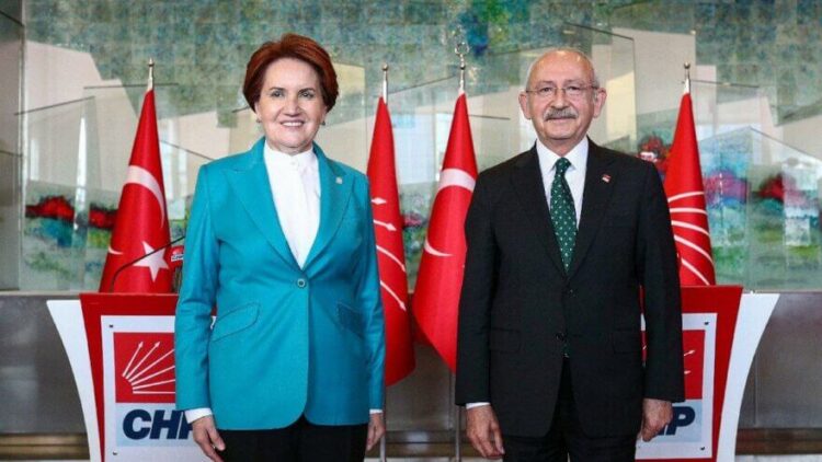Akşener ile Kılıçdaroğlu bir araya geldi
