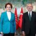 Akşener ile Kılıçdaroğlu bir araya geldi