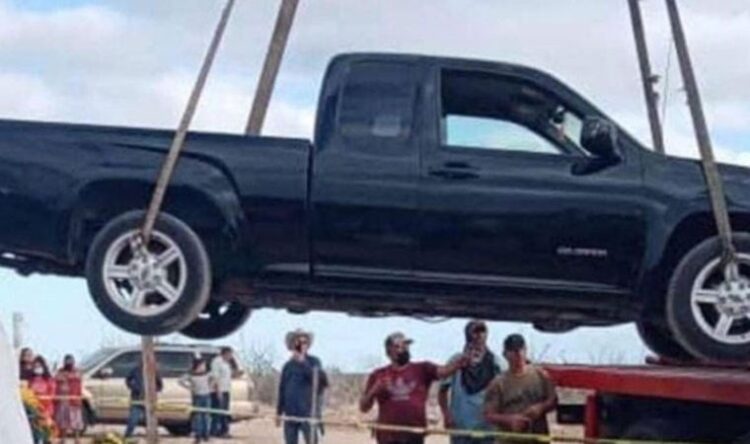 Son dileği gerçek oldu: Kamyonetiyle gömüldü