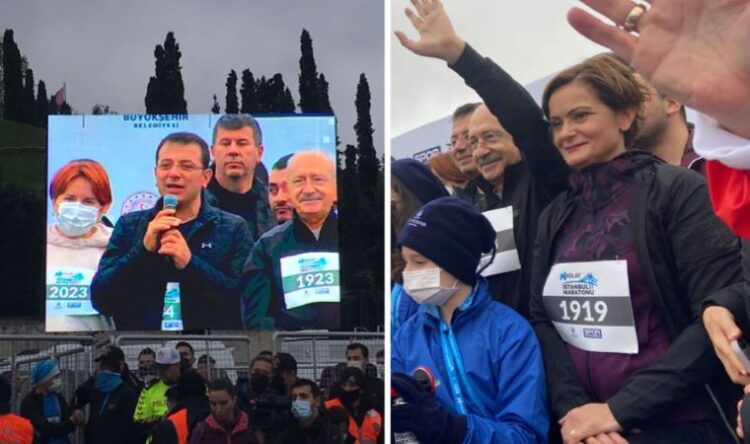 İstanbul Maratonu’nda Akşener ve Kılıçdaroğlu ayrıntısı